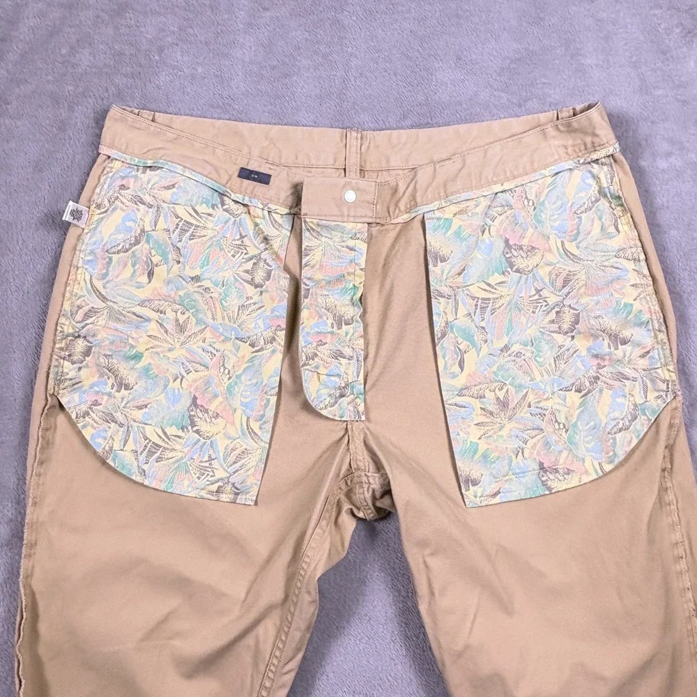 Bonobos Slim Fit Khaki Chinos Mens W38 L30 Tan Casual Pants‎ Tag 38x32 Golf Prep